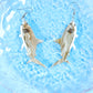 Great White Shark Acrylic Earrings