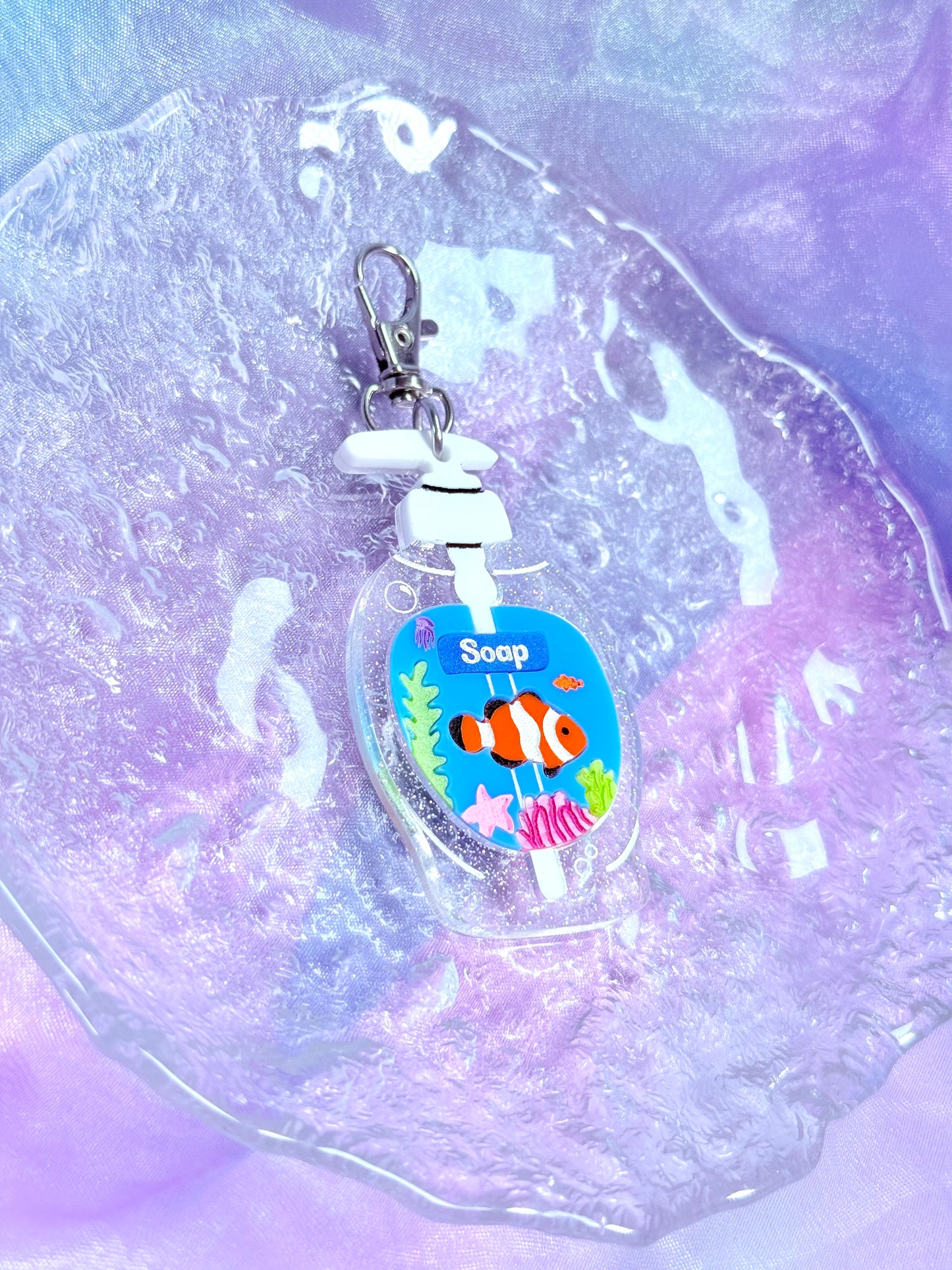 Nostalgic Fish Soap Bag Charm