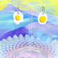 Mini Egg Acrylic Earrings