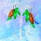 Sea Turtle Acrylic Earrings