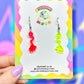 Mini Sticky Hand Acrylic Earrings