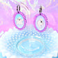 Ghostly Mirror Acrylic Earrings
