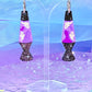 Spooky Lava Lamp Acrylic Earrings