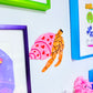 Hermit Crab Wall Art (Love)
