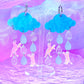 It's Raining Cats and Dogs! Acrylic Earrings
