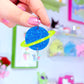 Funky Planet Acrylic Earrings, Mix and Match