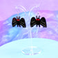 Mothman Acrylic Earrings (medium size)