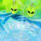 Jelly Alien Acrylic Earrings