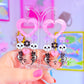 Ghoulfriend Drops, Acrylic Earrings
