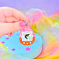 Virtual Pet Shrimp Acrylic Earrings