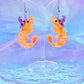Witchy Shrimp Acrylic Earrings