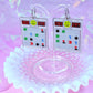 That One Computer Game, Acrylic Earrings
