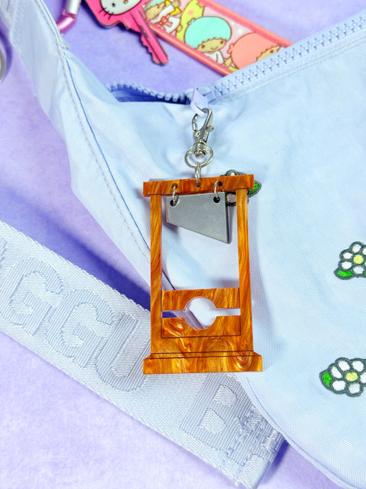 Guillotine Bag Charm