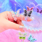 Y2K Butterfly Tattoo Earrings