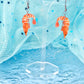 Mini Shrimp Acrylic Earrings