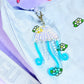 Whimsical Jellyfish Bag Charm