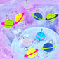 Funky Planet Acrylic Earrings, Mix and Match