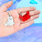 Glitter Jelly Sea Critters! Mix and Match Earrings