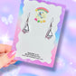 Mini Cursor Acrylic Earrings