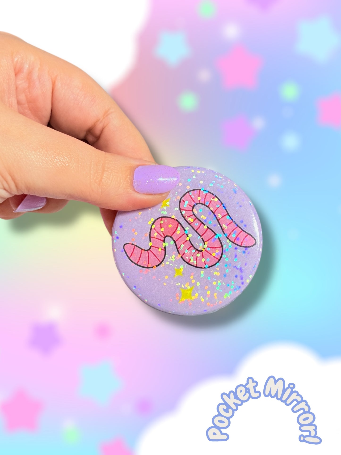 Wormy Mini Mirror