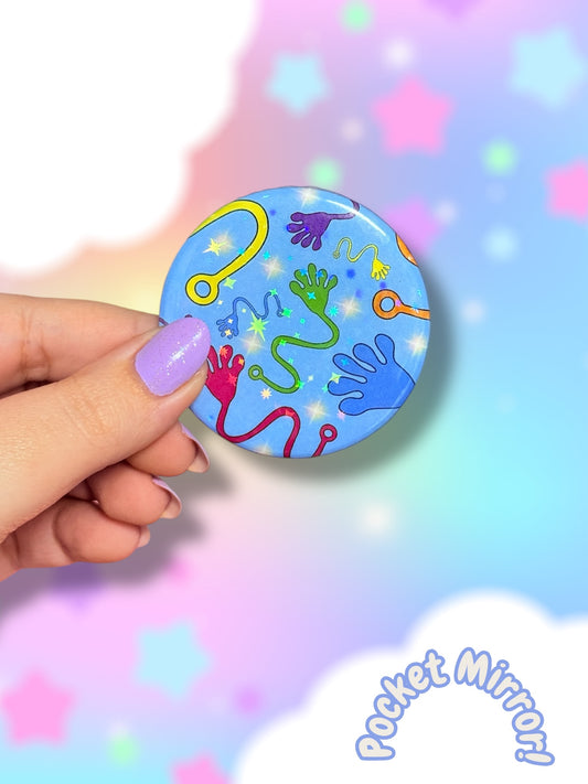 Sticky Hand Mini Mirror