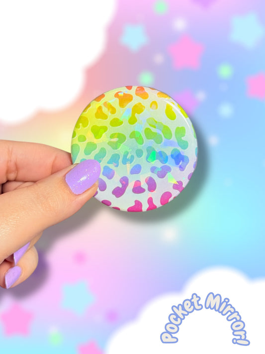 Nostalgic Rainbow Mini Mirror