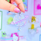 Funky Planet Acrylic Earrings, Mix and Match