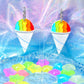 Nostalgic Snow Cone Acrylic Earrings
