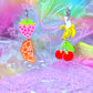 Fruit Salad Acrylic Earrings