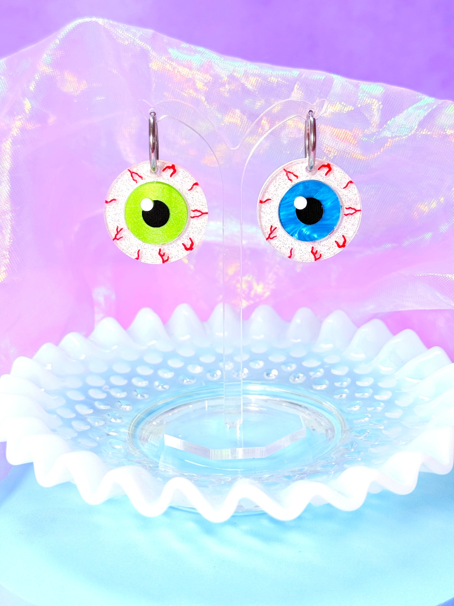 Jelly Eyeball Acrylic Earrings
