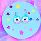 Virtual Pet Fish Acrylic Earrings