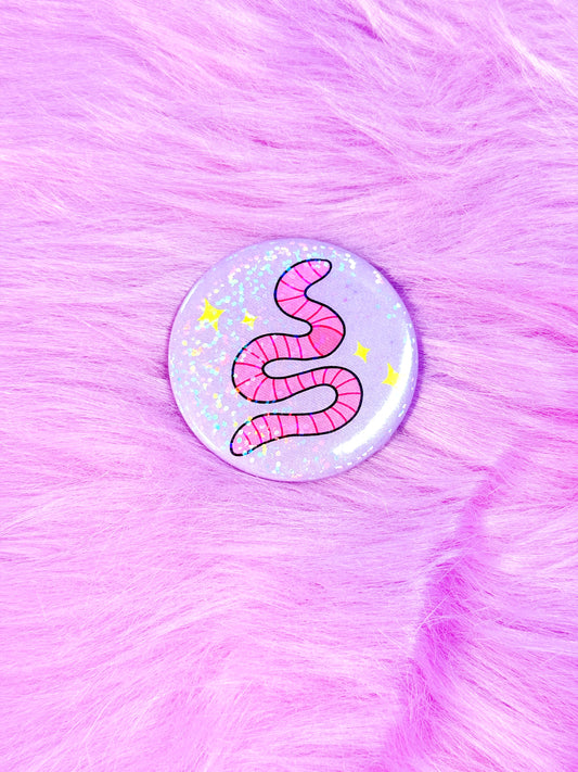 Wormy Magnet / Button / Mirror