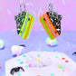 Creepy Cake Acrylic Earrings