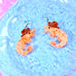 Cowboy Shrimp Acrylic Earrings