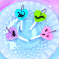 Cutesy Bug Lollipop Acrylic Earrings