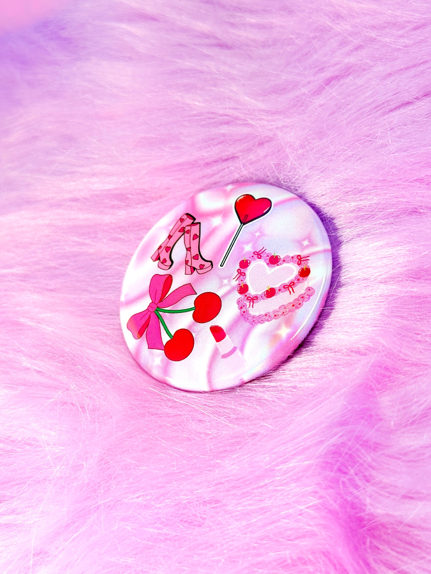 Girlhood Magnet / Button / Mirror
