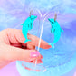 Jelly Dolphin Acrylic Earrings
