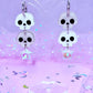 Jelly Skull Cuties, Acrylic Earrings