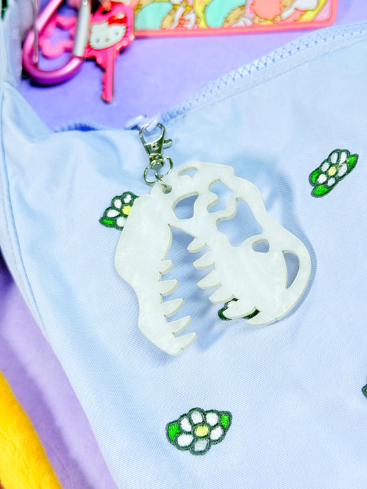 Dino Skull Bag Charm