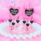 I'm Not Okay, Acrylic Earrings
