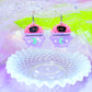 Kitty Cauldron Acrylic Earrings