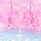Love Shrimp, Acrylic Earrings