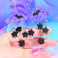 Witchy Night Sky Drops, Acrylic Earrings