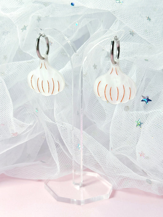Garlic Acrylic Earrings
