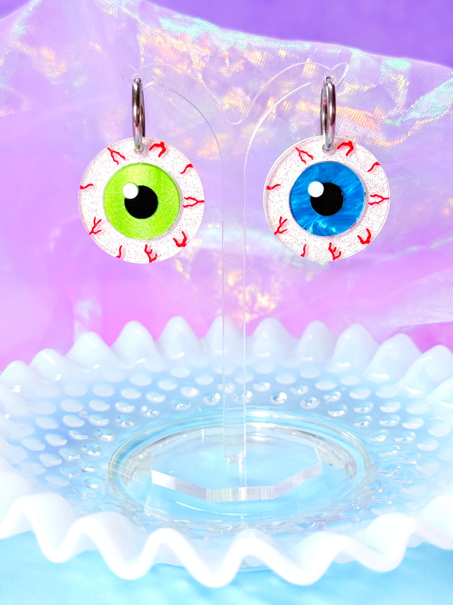 Jelly Eyeball Acrylic Earrings