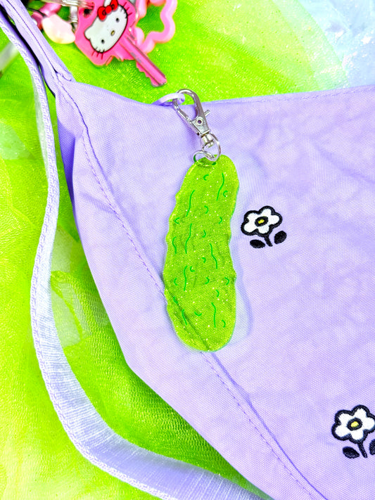 Jelly Pickle Bag Charm