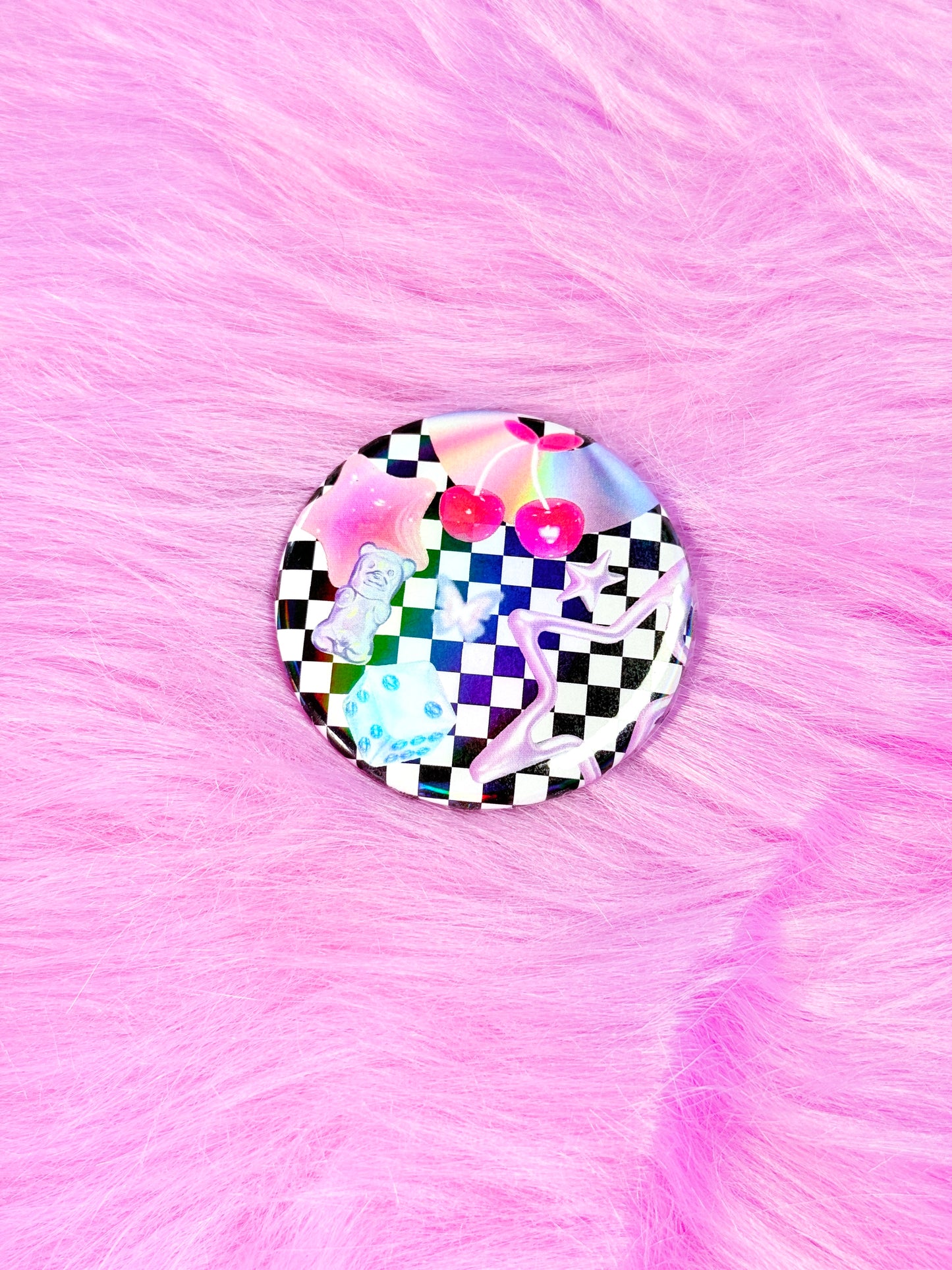 Y2K Inspired Magnet / Button / Mirror