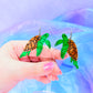Sea Turtle Acrylic Earrings