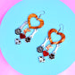 Doggy Dangles, Acrylic Earrings