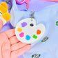 Paint Palette Bag Charm